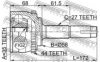 FEBEST 0210-070A44 Joint, drive shaft